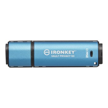 Kingston 256GB IronKey Vault Privacy 50 AES-256 Encrypted FIPS 197 - USB-Stick