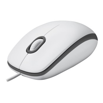 Logitech Mouse M100 - WHITE - EMEA