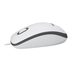 Logitech Mouse M100 - WHITE - EMEA