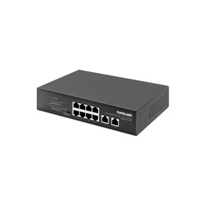 Intellinet 8-Port Gigabit PoE+ Switch 2 RJ45-Ports 120W -...