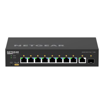 Netgear M4250-9G1F-POE+ 10-PORT AVLINE - Switch - Amount of ports: