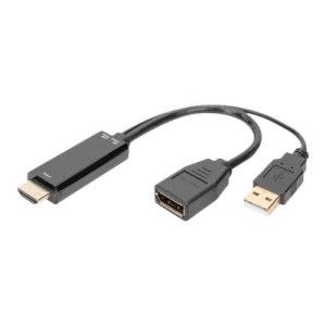 DIGITUS 4K HDMI Adapter - HDMI to DisplayPort