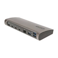 StarTech.com Thunderbolt 4 Dock, 96W Power Delivery, Single 8K/Dual Monitor 4K 60Hz, 3xTB4/USB4 ports, 4xUSB-A, SD, GbE, Thunderbolt 4 Docking Station for Windows or TB3 MacBook, 0.8m