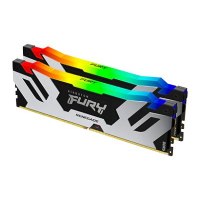 Kingston FURY Renegade RGB - DDR5 - Kit - 32 GB: 2 x 16 GB - DIMM 288-PIN - 6400 MHz / PC5-51200 - CL32 - 1.1 V - ungepuffert - on-die ECC