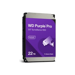 WD Purple Pro WD221PURP - Festplatte - 22 TB - Videoüberwachung, Smart Video - intern - 3.5" (8.9 cm)