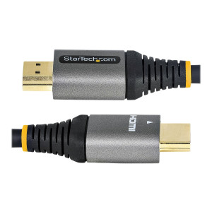 StarTech.com 13ft (4m) Premium Certified HDMI 2.0 Cable - High-Speed Ultra HD 4K 60Hz HDMI Cable with Ethernet - HDR10, ARC - UHD HDMI Video Cord - For UHD Monitors, TVs, Displays - M/M - Premium Highspeed - HDMI-Kabel mit Ethernet - HDMI männlich zu HDMI