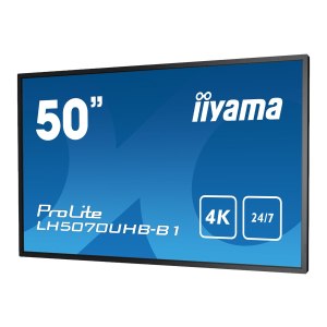 Iiyama ProLite LH5070UHB-B1 - 50" Diagonal Class (49.5" viewable) LCD flat panel display