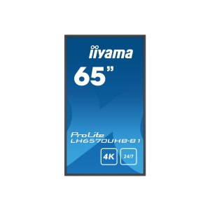 Iiyama ProLite LH6570UHB-B1 - 65" Diagonal Class (64.5" viewable) LED-backlit LCD display