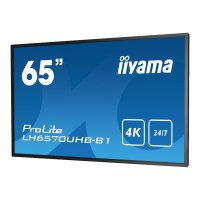 Iiyama ProLite LH6570UHB-B1 - 65" Diagonal Class (64.5" viewable) LED-backlit LCD display