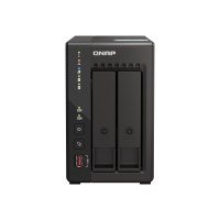 QNAP TS-253E - NAS - Tower - Intel® Celeron® - J6412 - Schwarz