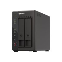 QNAP TS-253E - NAS - Tower - Intel® Celeron® - J6412 - Schwarz