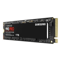 Samsung 990 PRO MZ-V9P1T0BW - SSD - verschlüsselt - 1 TB - intern - M.2 2280 - PCIe 4.0 x4 (NVMe)