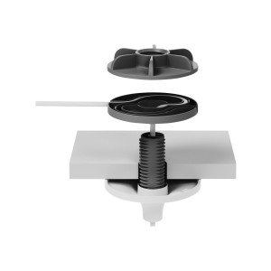 Logitech Mic Pod Pendant Mount - OFF-WHITE - WW