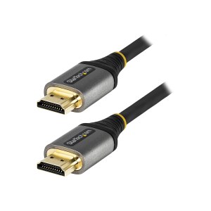 StarTech.com 12ft (4m) HDMI 2.1 Cable, Certified Ultra High Speed HDMI Cable 48Gbps, 8K 60Hz/4K 120Hz HDR10+ eARC, Ultra HD 8K HDMI Cable/Cord w/TPE Jacket, For UHD Monitor/TV/Display - Dolby Vision/Atmos, DTS-HD (HDMM21V4M)