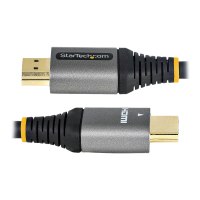 StarTech.com 12ft (4m) HDMI 2.1 Cable, Certified Ultra High Speed HDMI Cable 48Gbps, 8K 60Hz/4K 120Hz HDR10+ eARC, Ultra HD 8K HDMI Cable/Cord w/TPE Jacket, For UHD Monitor/TV/Display - Dolby Vision/Atmos, DTS-HD (HDMM21V4M)