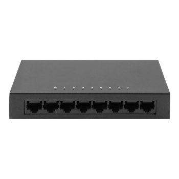 DIGITUS 8-Port Switch, 10/100 Mbps Fast Ethernet, Unmanaged