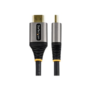 StarTech.com 20in (50cm) HDMI 2.1 Cable 8K - Certified Ultra High Speed HDMI Cable 48Gbps - 8K 60Hz/4K 120Hz HDR10+ eARC - Ultra HD 8K HDMI Cord - Monitor/TV/Display - Flexible TPE Jacket - Ultra High Speed - HDMI-Kabel - HDMI männlich zu HDMI männlich -