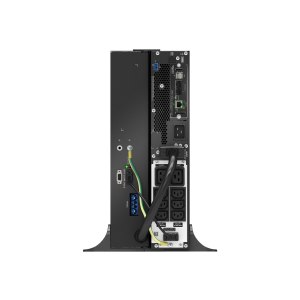 APC Smart-UPS On-Line - USV (Rack - einbaufähig) - Wechselstrom 220/230 V - 2700 Watt - 3000 VA - USB, Ethernet 10/100/1000, serial - Ausgangsanschlüsse: 8 - 4U - 1.83 m Schnur - Schwarz, Silber - mit APC UPS Network Management Card