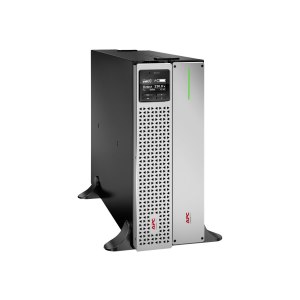 APC Smart-UPS On-Line - USV (Rack - einbaufähig) - Wechselstrom 220/230 V - 2700 Watt - 3000 VA - USB, Ethernet 10/100/1000, serial - Ausgangsanschlüsse: 8 - 4U - 1.83 m Schnur - Schwarz, Silber - mit APC UPS Network Management Card