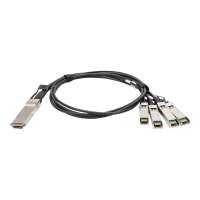 DIGITUS 40G QSFP+ to 4XSFP+ Direct Attach Kabel 1m