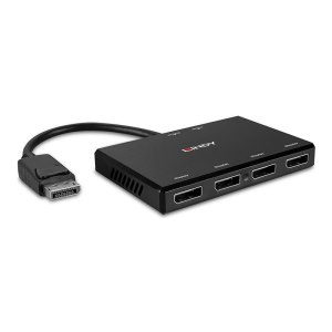 Lindy Video/audio splitter - 4 x DisplayPort