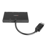 Lindy Video/audio splitter - 4 x DisplayPort