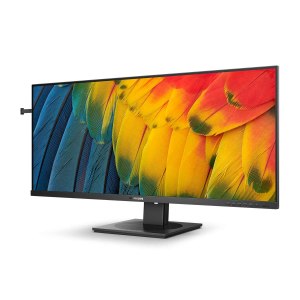 Philips - 5000 Series - LED-Monitor - USB - 101.6 cm (40") (39.53" sichtbar) - 3440 x 1440 WQHD @ 120 Hz - IPS - 500 cd/m² - 1200:1 - DisplayHDR 400 - 4 ms - HDMI, DisplayPort, USB-C - Lautsprecher - Schwarz