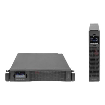 DIGITUS OnLine UPS Module 2000VA/2000W 12V/9Ah x4 battery 8x IEC C13 - Online UPS