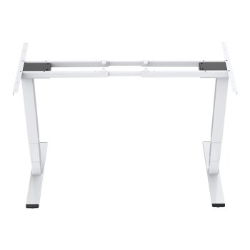 DIGITUS Electrically Height-Adjustable Table Frame, dual motor, 3 levels, white