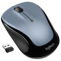 Logitech M325s - Maus - rechts- und linkshändig - optisch - 5 Tasten - kabellos - 2.4 GHz - kabelloser Empfänger (USB)