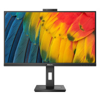 Philips 24B1U5301H - 5000 Series - LED-Monitor - USB - 60.5 cm (23.8") - 1920 x 1080 Full HD (1080p) @ 75 Hz - IPS - 300 cd/m² - 1000:1 - 4 ms - HDMI, DisplayPort, USB-C - Lautsprecher - Schwarz