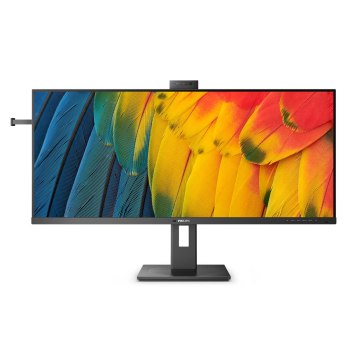 Philips 40B1U5601H - 5000 Series - LED-Monitor - 101.6 cm (40") (39.53" sichtbar) - 3440 x 1440 UWQHD @ 120 Hz - IPS - 300 cd/m² - 1200:1 - HDR10 - 4 ms - HDMI, DisplayPort, 2xUSB-C - Lautsprecher - Schwarz