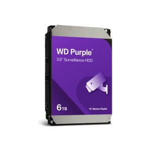 WD Purple WD64PURZ - Hard Drive - 6 TB - Surveillance - Internal - 3.5" (8.9 cm)