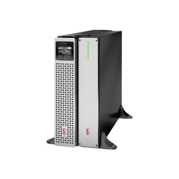 APC Smart-UPS On-Line SRTL2200RM4UXLI-NC - USV (Rack - einbaufähig) (hohe Dichte) - Wechselstrom 220/230 V - 1980 Watt - 2200 VA - Lithium-Ionen - Ausgangsanschlüsse: 8 - 4U - 1.83 m Schnur - Schwarz mit silberner Frontblende - mit APC UPS Network Managem