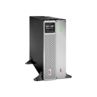 APC Smart-UPS On-Line SRTL2200RM4UXLI-NC - USV (Rack - einbaufähig) (hohe Dichte) - Wechselstrom 220/230 V - 1980 Watt - 2200 VA - Lithium-Ionen - Ausgangsanschlüsse: 8 - 4U - 1.83 m Schnur - Schwarz mit silberner Frontblende - mit APC UPS Network Managem