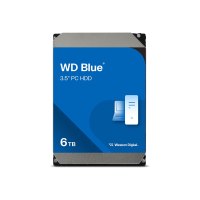 WD Blue WD60EZAX - Hard disk drive - 6 TB - internal - 3.5" (8.9 cm)