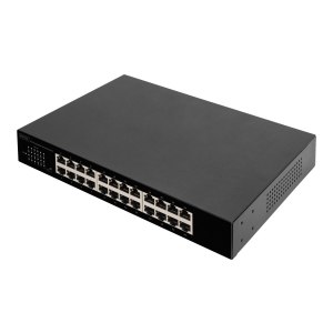 DIGITUS 24 -Port Gigabit Switch, 19 Zoll, Unmanaged