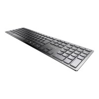 Cherry KW 9100 SLIM - Tastatur - kabellos - 2.4 GHz, Bluetooth 4.0