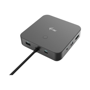 i-Tec - Dockingstation - USB-C / Thunderbolt 3/USB4 - HDMI, 2 x DP - 1GbE