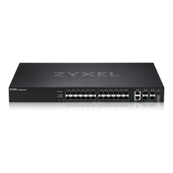 ZyXEL XGS2220 Series XGS2220-30F - Switch - L3-Zugang, NebulaFLEX Cloud - managed - 24 x 100/1000 Base-X + 6 x 10 Gigabit (Uplink)