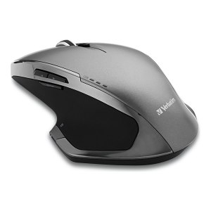 Verbatim Mouse a 8 pulsanti wireless con LED blu - Blue...