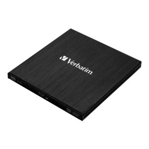 Verbatim External Slimline - Nero - Fessura - Desktop/Notebook - Blu-Ray RW - USB 3.2 Gen 1 (3.1 Gen 1) - 145 mm