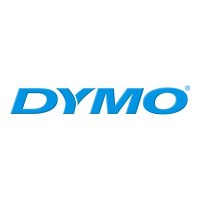 Dymo D1 - Self-adhesive - white on red