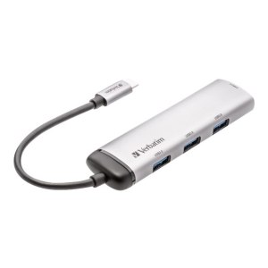 Verbatim USB-C Multiport Hub Four Port USB 3.2 Gen 1 -...