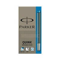 Parker 1950383. Schreibfarben: Blau, Für Stifttyp geeignet: Füllfederhalter, Verpackungsart: Box. Menge pro Packung: 5 Stück(e)