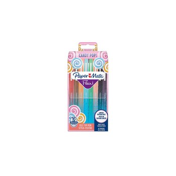 Paper Mate Flair Candy Pop - Medio - 16 colori - Multicolore - Tipo di punta - 1 mm - Multicolore