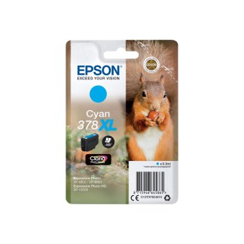 Epson 378XL - 9.3 ml - mit hoher Kapazität - Cyan