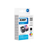 KMP MULTIPACK H168VX - 2er-Pack - Schwarz, Farbe (Cyan, Magenta, Gelb)