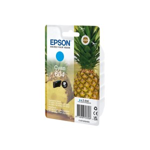 Epson 604 - 2.4 ml - Cyan - original - Blisterverpackung