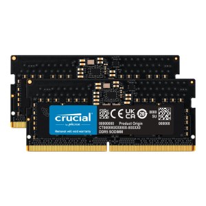 Crucial - DDR5 - Kit - 16 GB: 2 x 8 GB - SO DIMM 262-PIN...